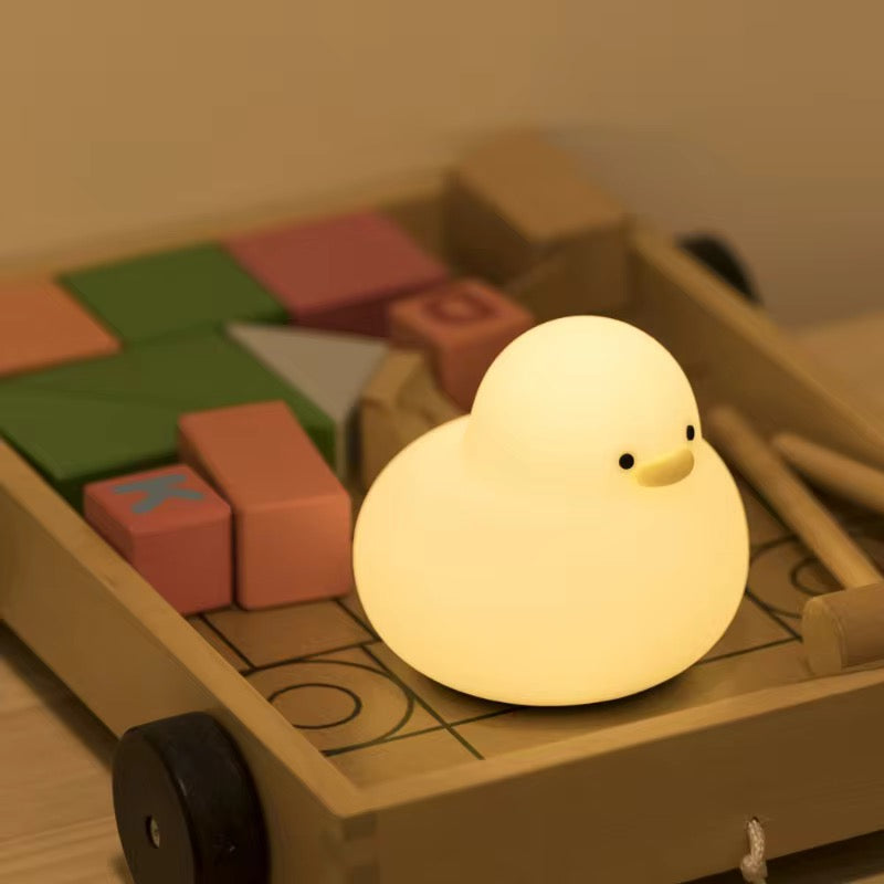 Silicone Cute Chick Led Lamp