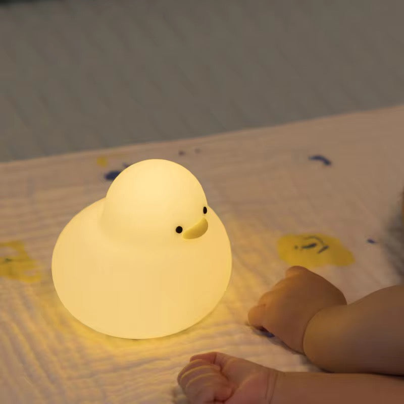 Silicone Cute Chick Led Lamp