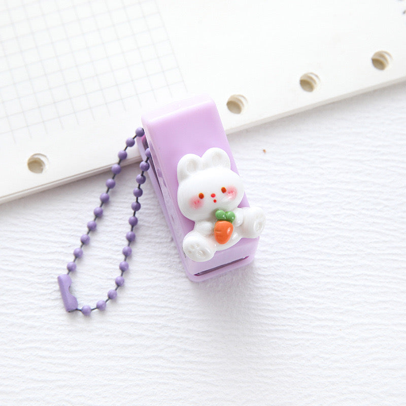 Kawaii Mini Cute Cartoon Paper Hole Cutter