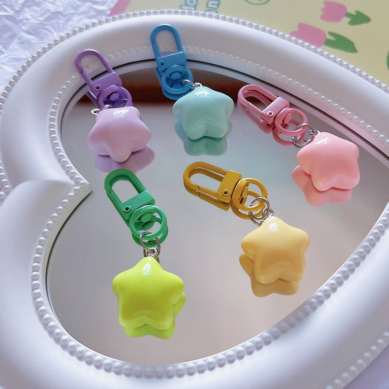 Kawaii Star Shape Keychain