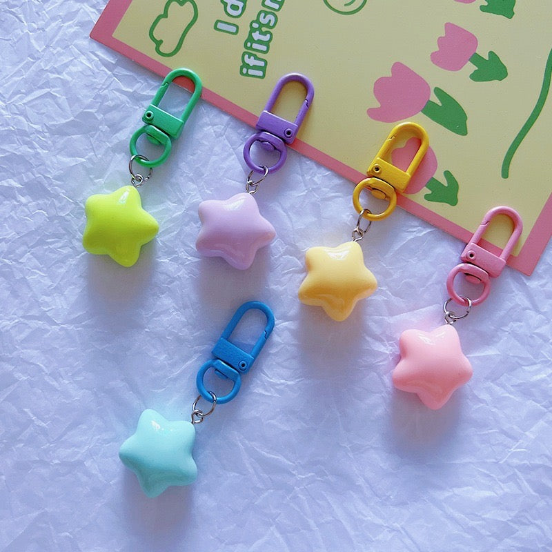 Kawaii Star Shape Keychain