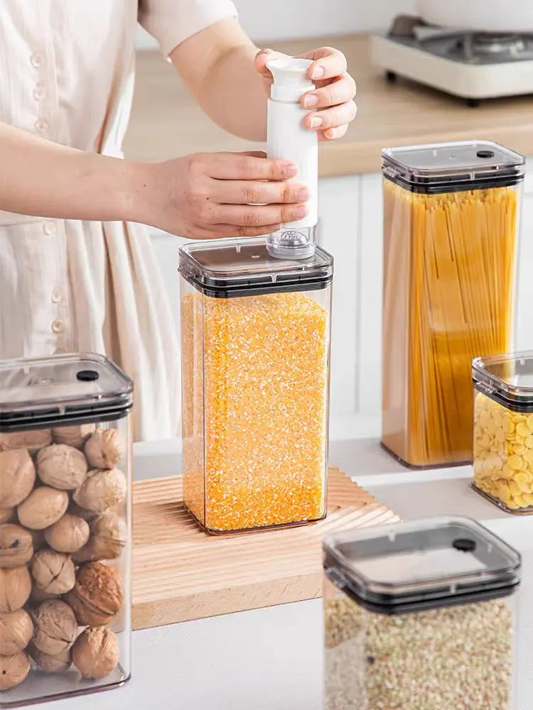 Vacuum Airtight Food Storage Container Multiple Sizes