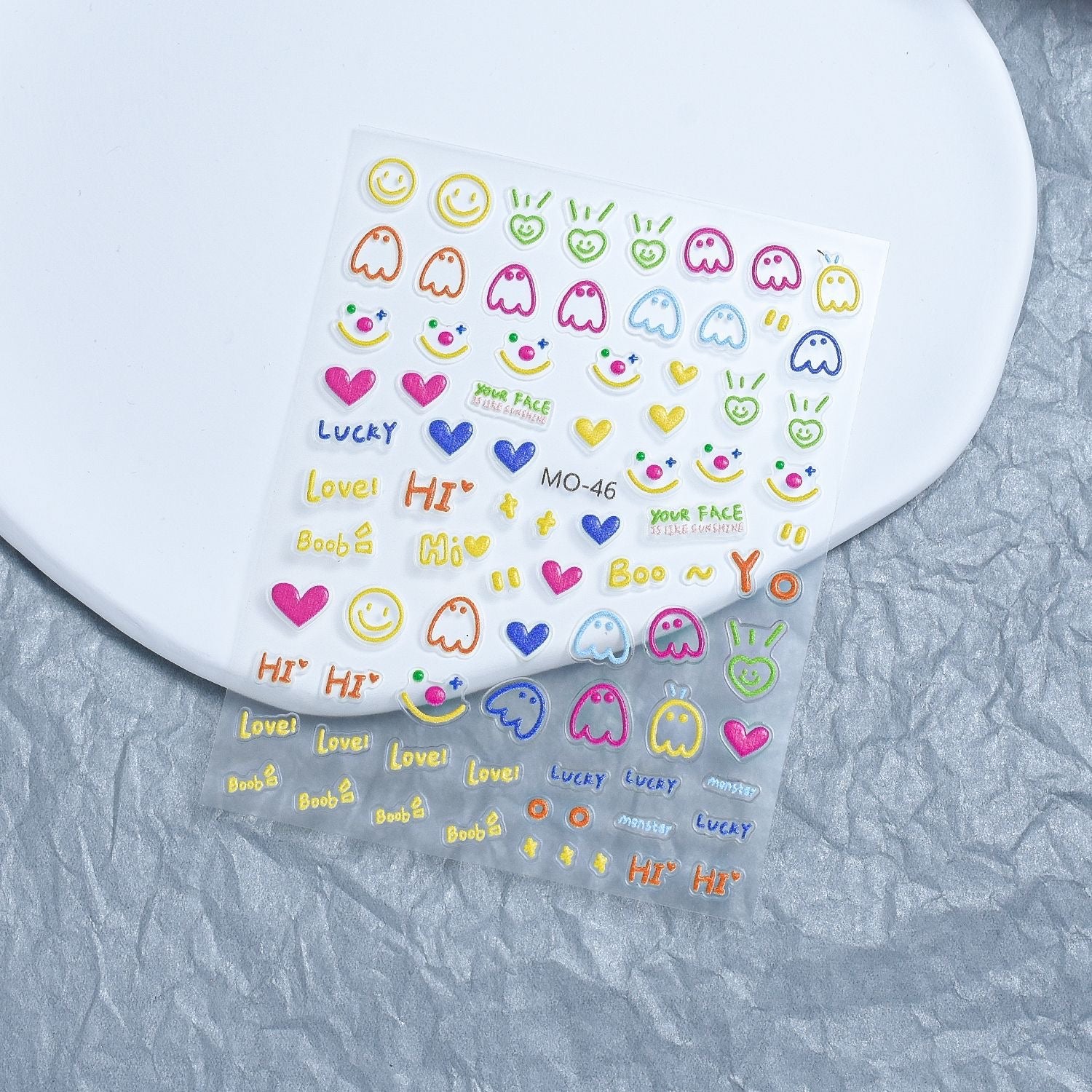 Multipurpose Cute Kawaii Sticker Sheet