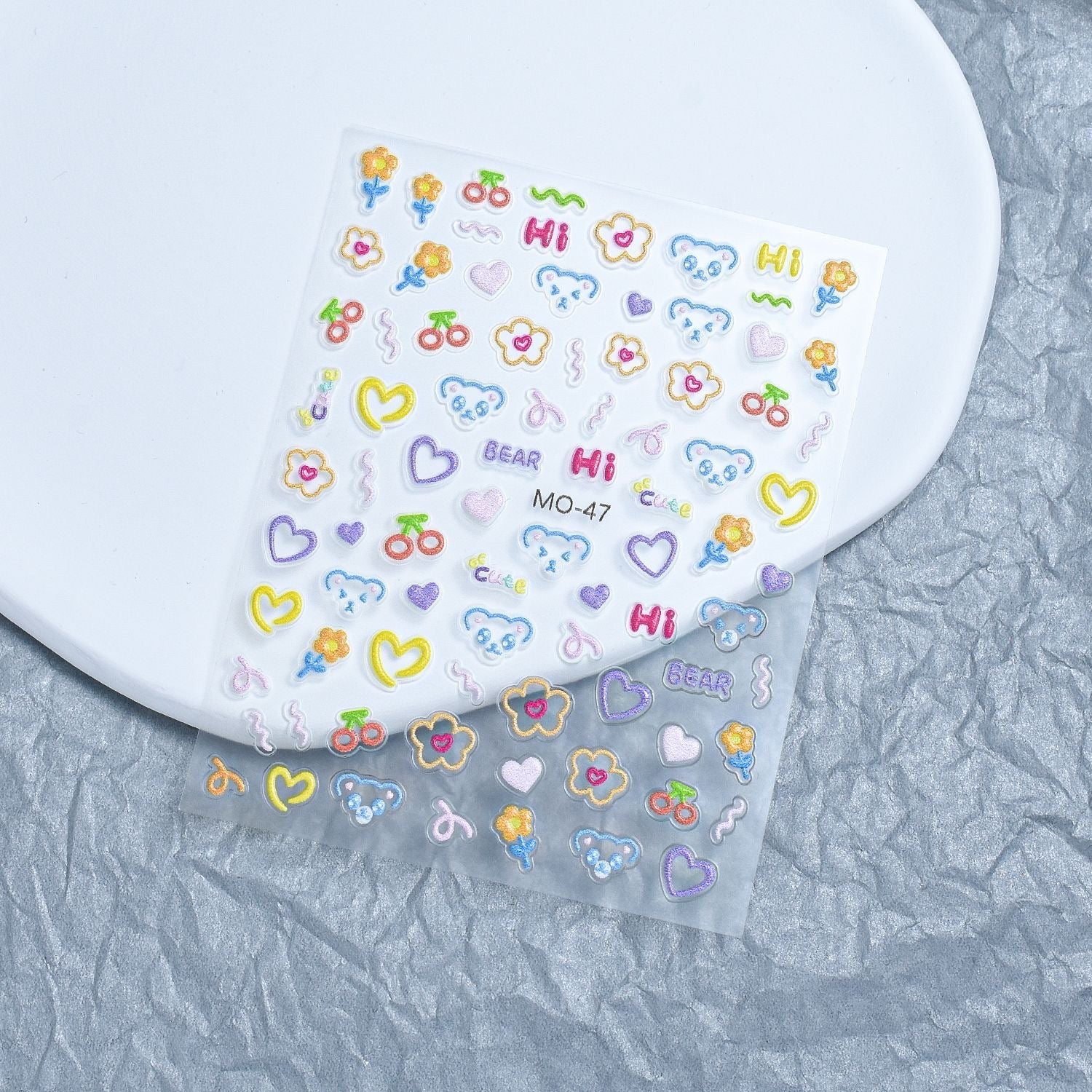 Multipurpose Cute Kawaii Sticker Sheet