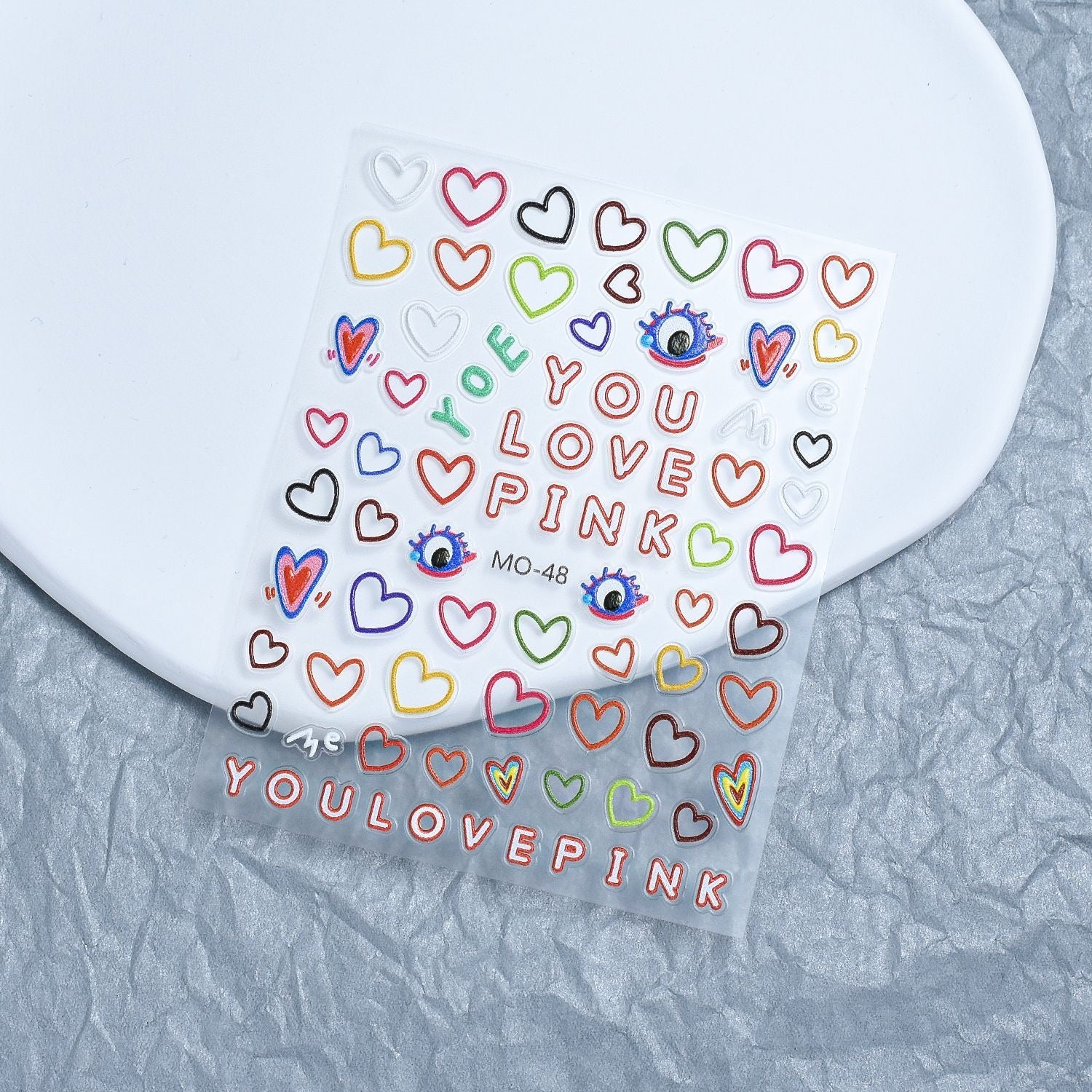 Multipurpose Cute Kawaii Sticker Sheet