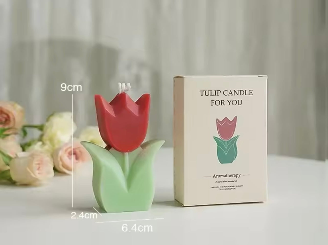 Tulip Shape Scented Candle