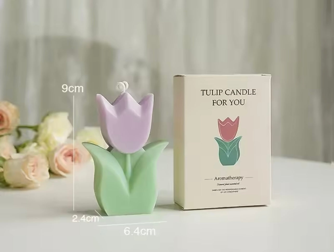 Tulip Shape Scented Candle