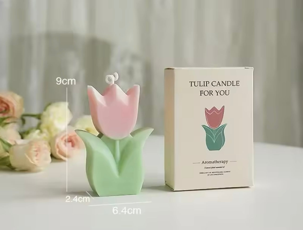 Tulip Shape Scented Candle