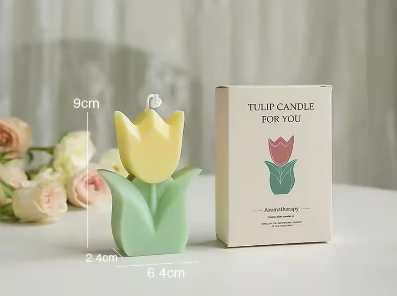 Tulip Shape Scented Candle