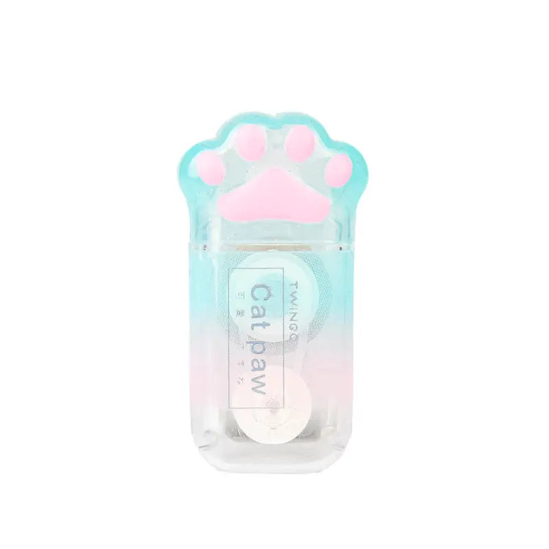 Mini Cat Paw Correction Tape Cute Pastel 5m Eraser Tape for School & Journaling Sparkels  Sparkels