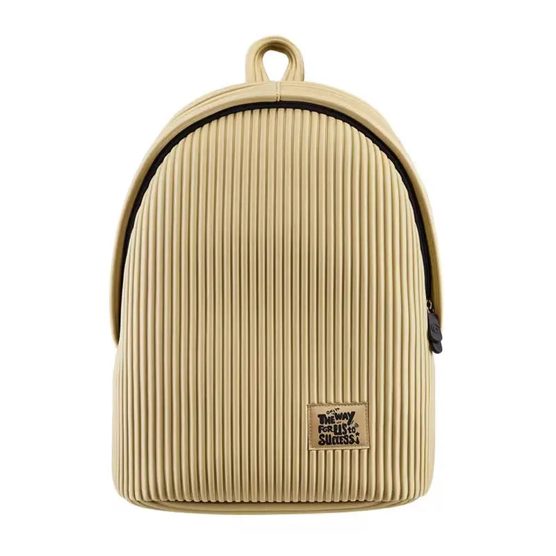 Minimalist Pleated Backpack for Women Lightweight Fashion Travel & Casual Daypack Sparkels  Sparkels