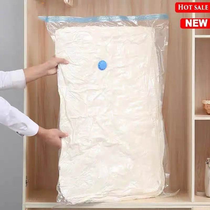 5-Piece Vacuum Storage Bags Set with Hand Pump