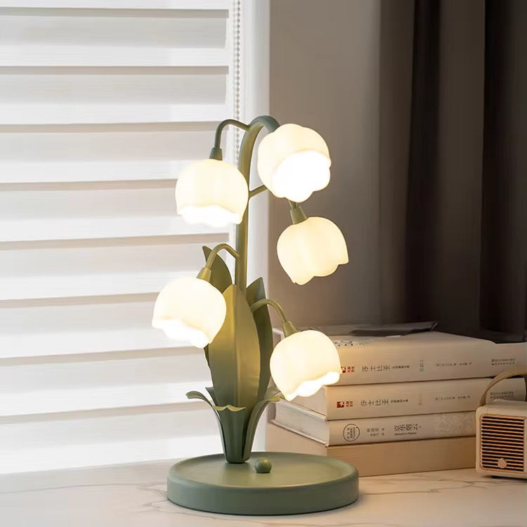 Leave & Flower Desktop Table Led Lamp