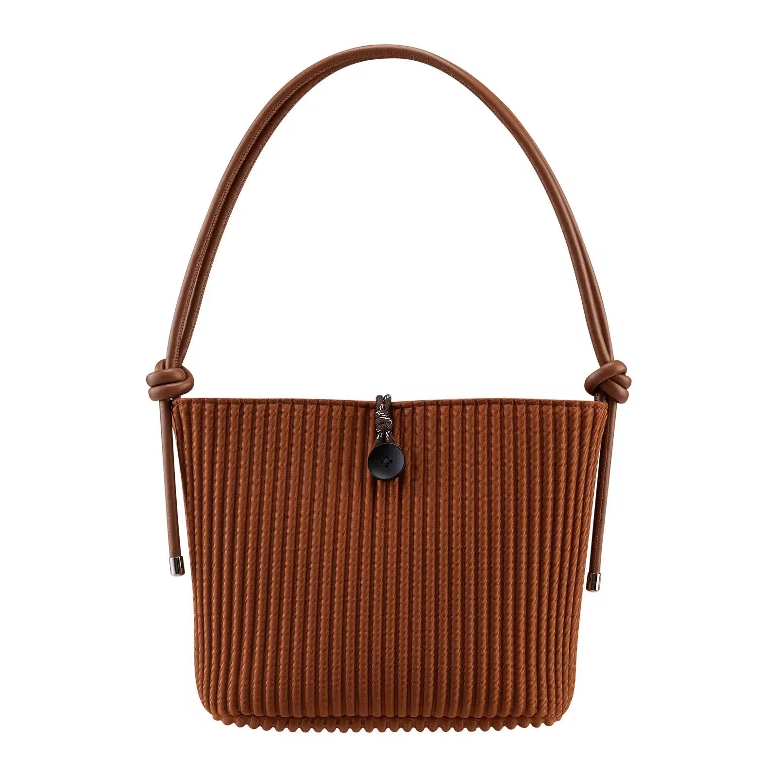Convertible Pleated Shoulder & Satchel Handbag for Women Lightweight Casual Crossbody Tote with Adjustable Strap Sparkels  Sparkels