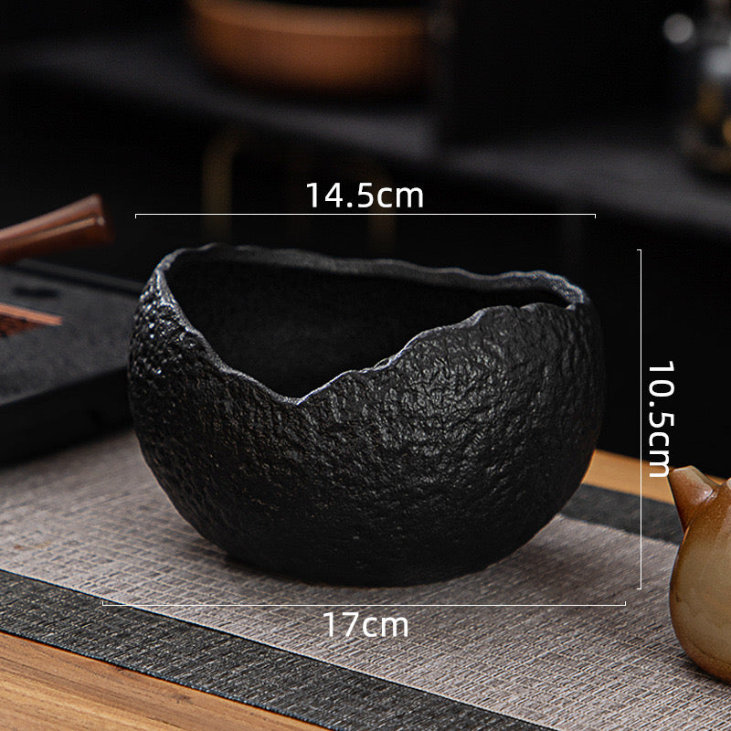 Creative Handmade Half Egg Shape Ceramic Bowl