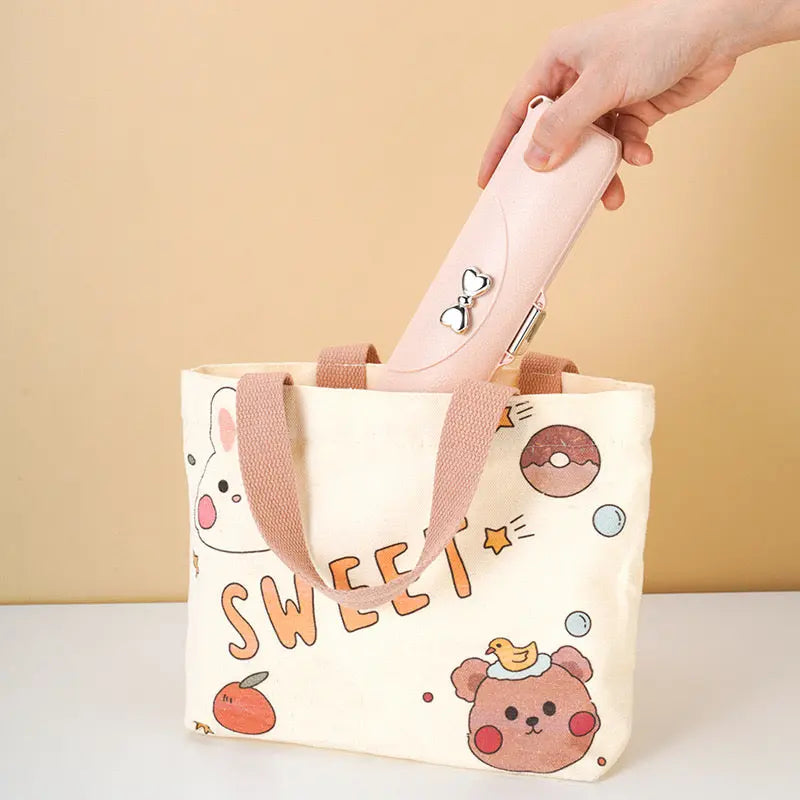 Portable Bowknot Travel Cutlery Set Sparkels  Sparkels