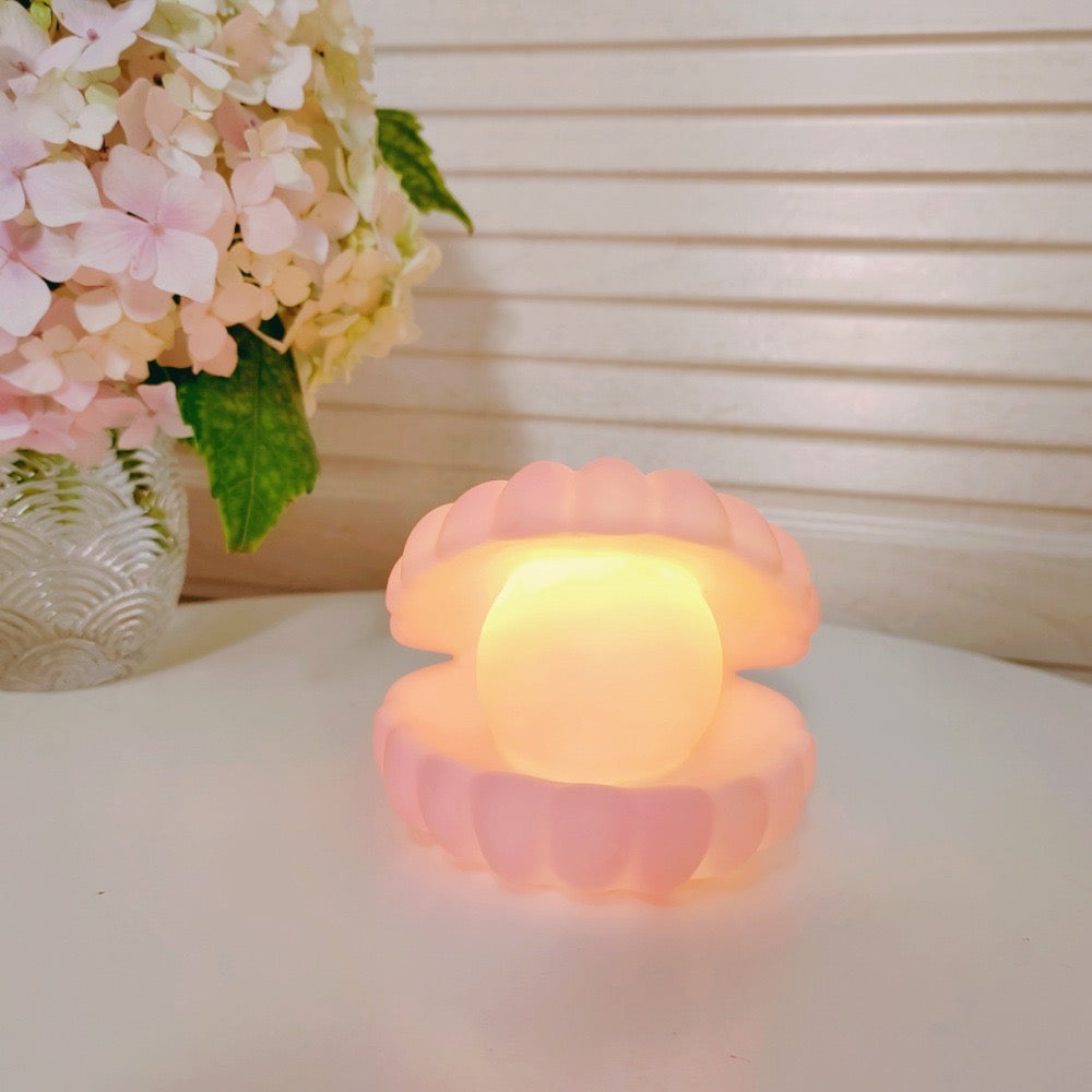 Silicone Pearl Shell Led Lamp