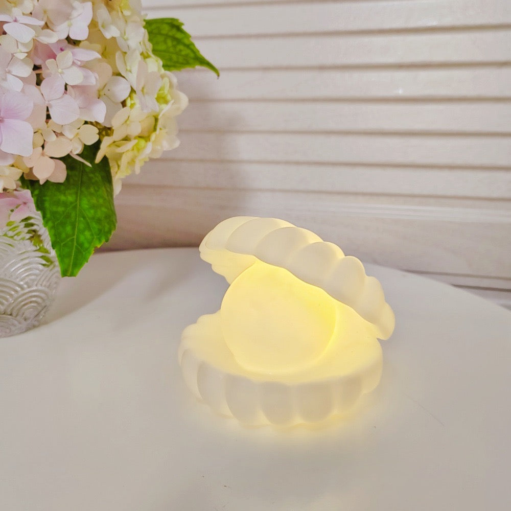 Silicone Pearl Shell Led Lamp