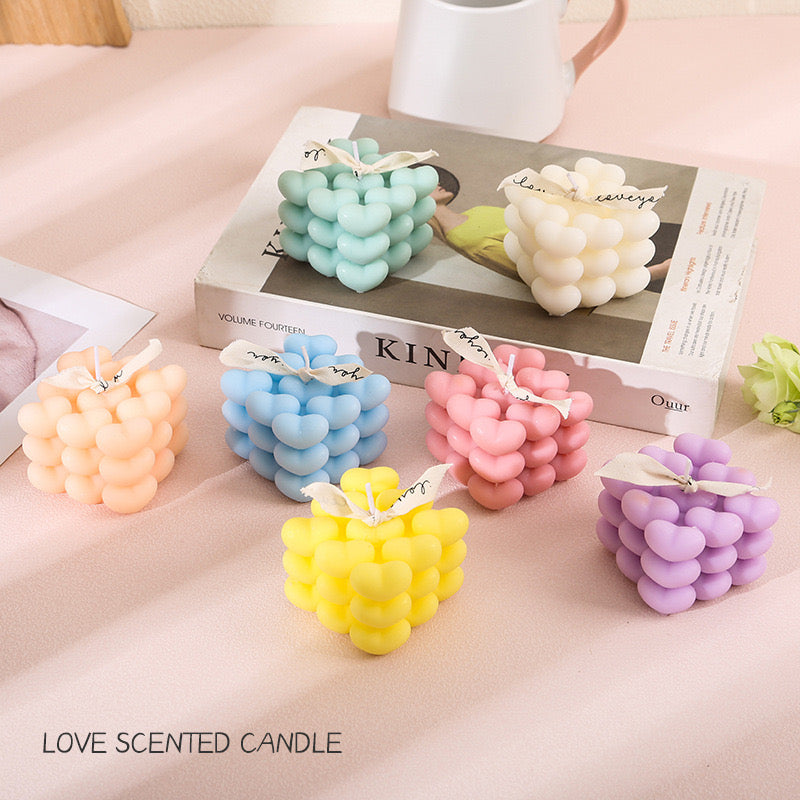 Heart Shape Scented Candle