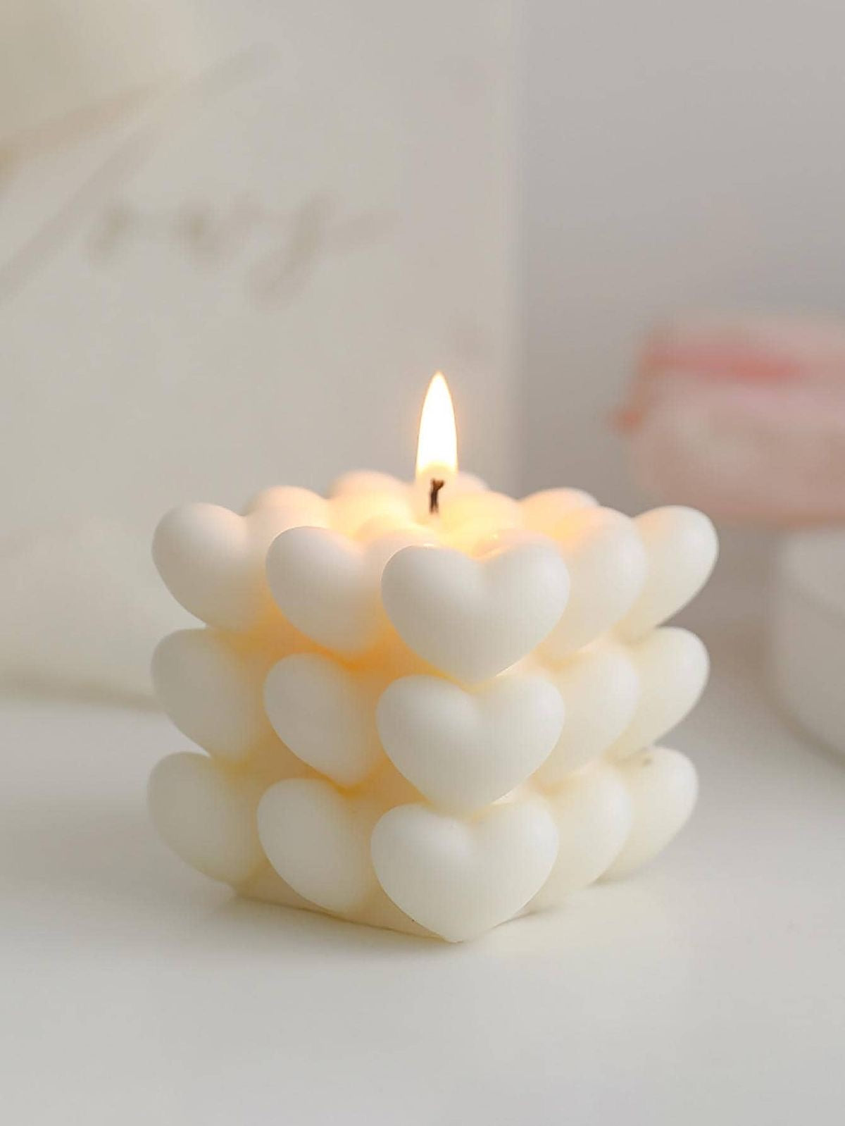 Heart Shape Scented Candle