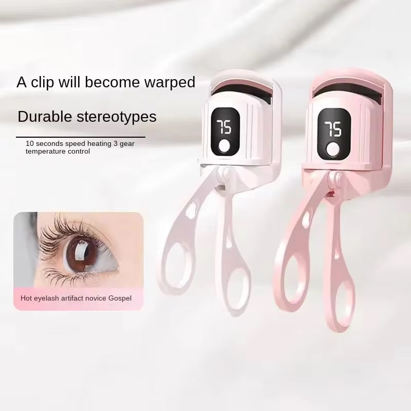 Rechargeable Heated Eyelash Curler Electric Lash Lifter with Quick Heat, Long Lasting Curl & Safety Protection Sparkels  Sparkels