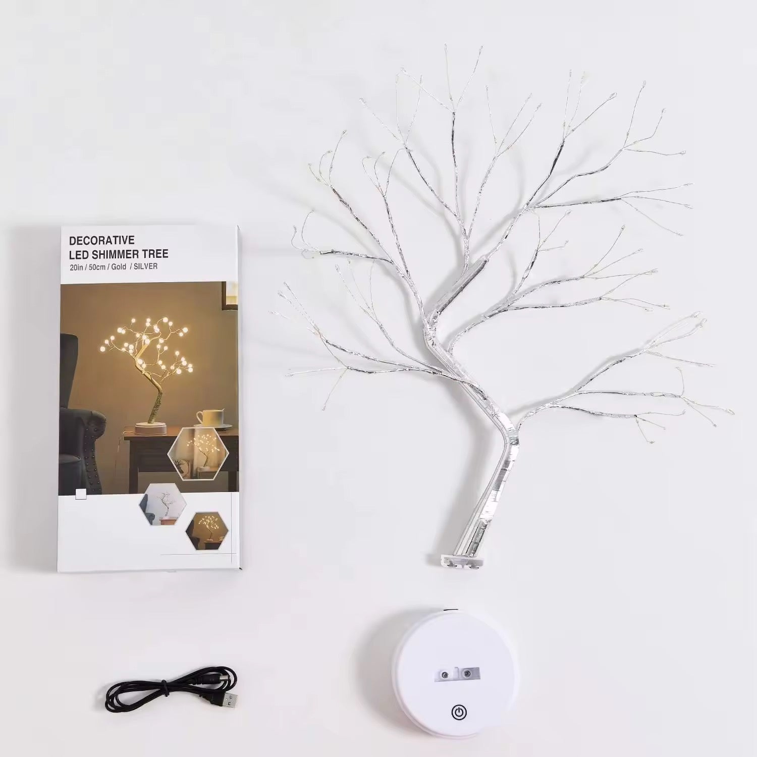 Twinkling Bonsai LED Tree Light