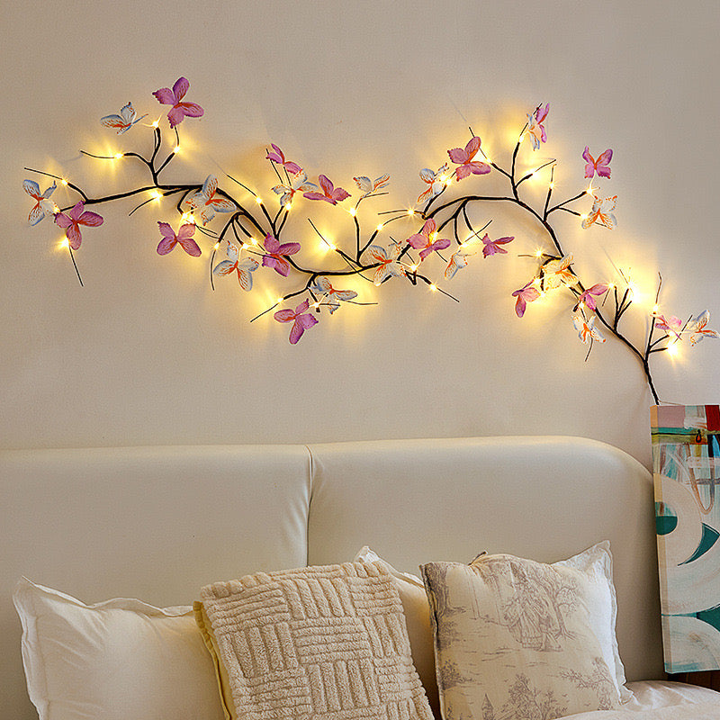 Butterfly Twig Branch Led Light