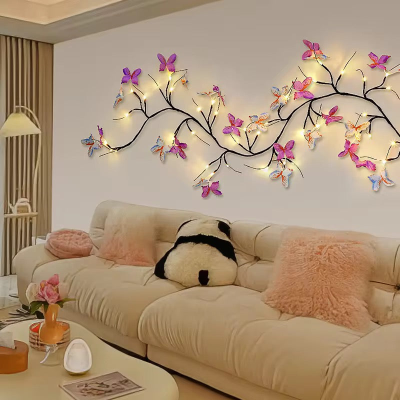 Butterfly Twig Branch Led Light