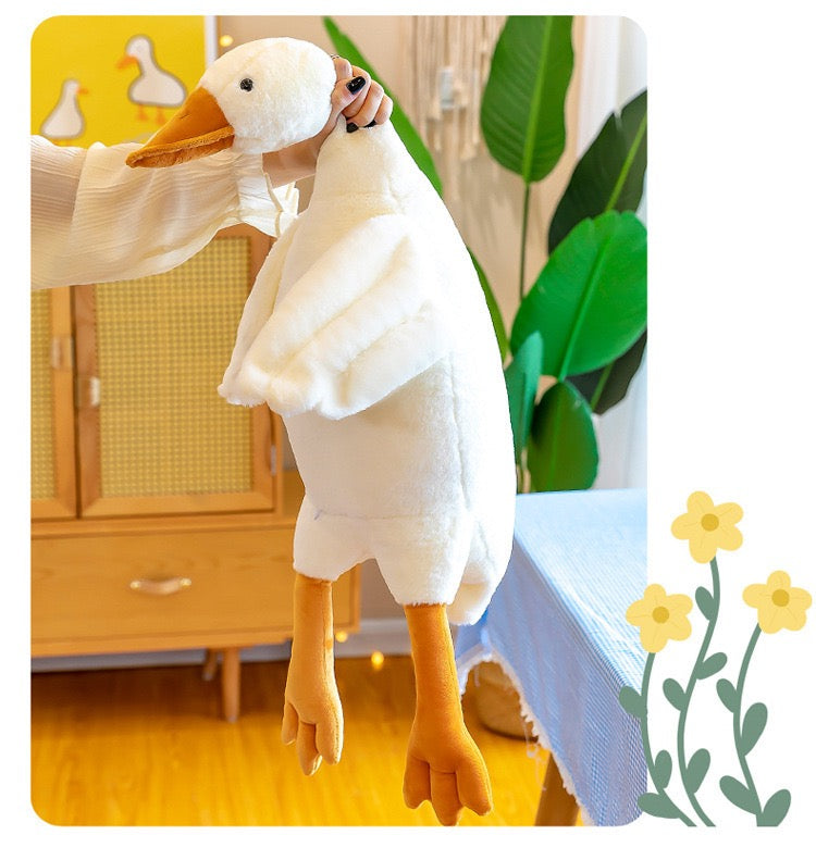 64CM Kawaii Big Goose Plush Stuffed Toy