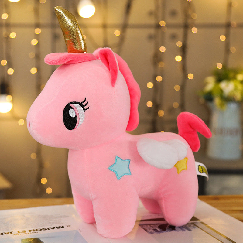 25CM Unicorn With Wings Plush Stuffed Toy