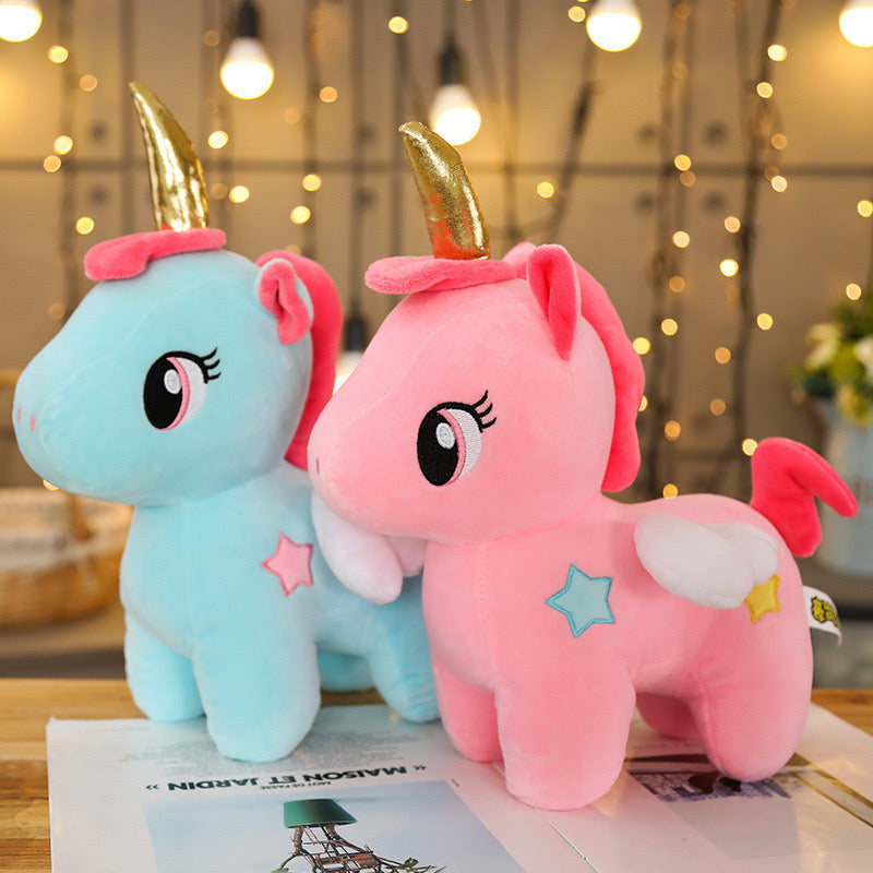 25CM Unicorn With Wings Plush Stuffed Toy