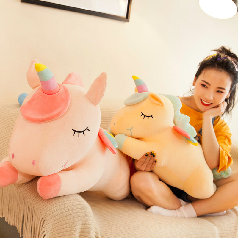 28CM Sleeping Unicorn Plush Stuffed Toy