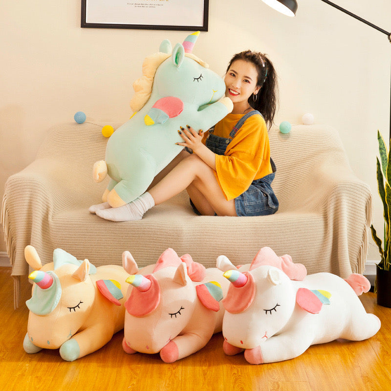 28CM Sleeping Unicorn Plush Stuffed Toy