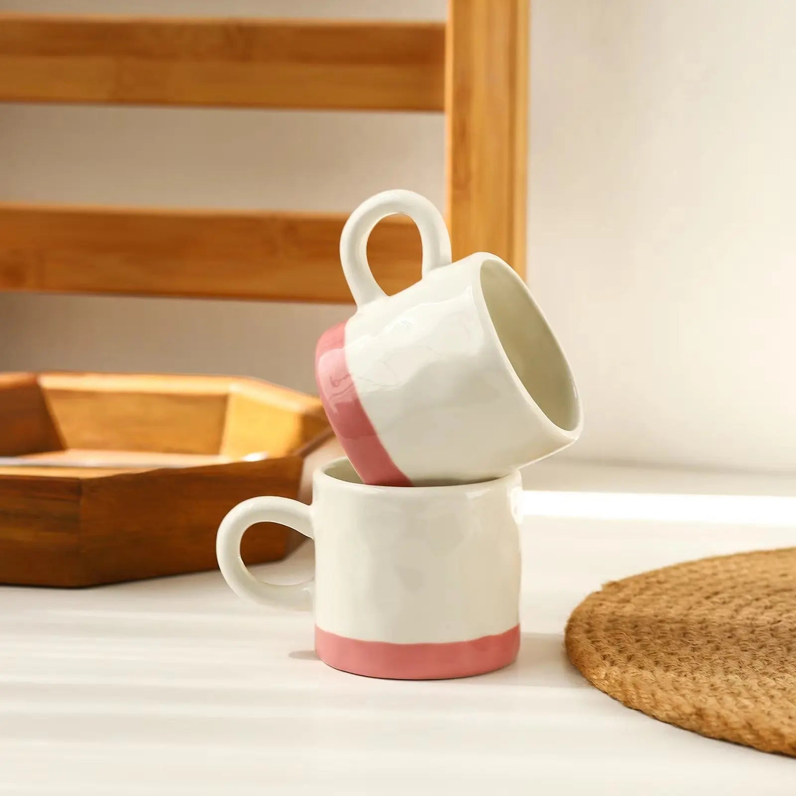 Cute Duck Ceramic Tea Set Duck Teapot with 2 Cups
