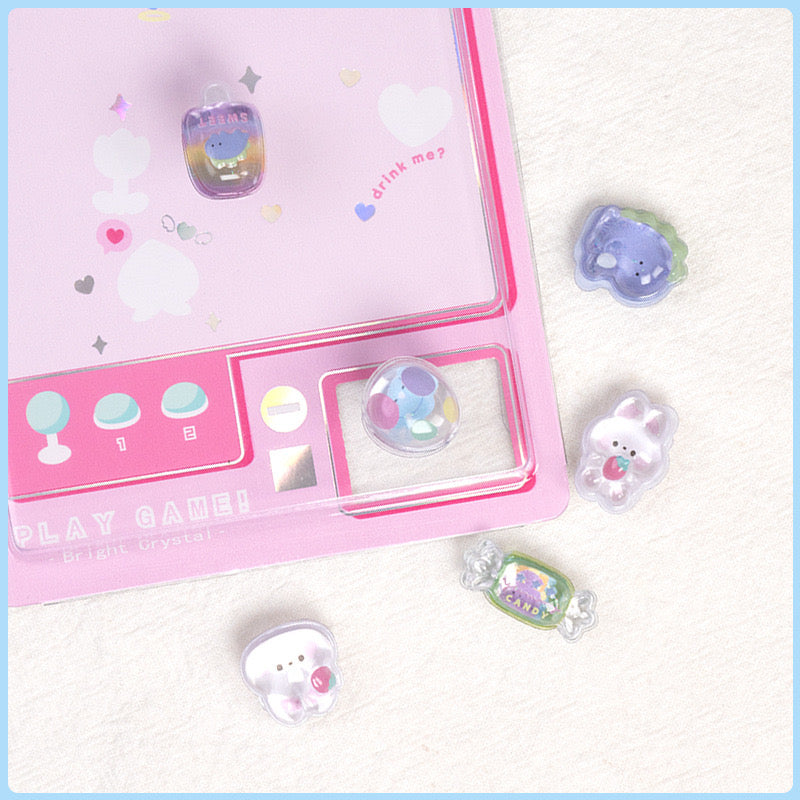 1pcs Kawaii Candy Ghost Bread Sticker Sheet