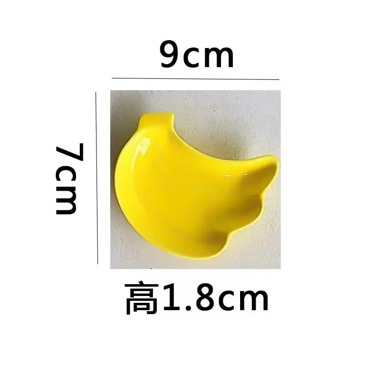 Cute Fruit Shaped Ceramic Mini Snack Plates