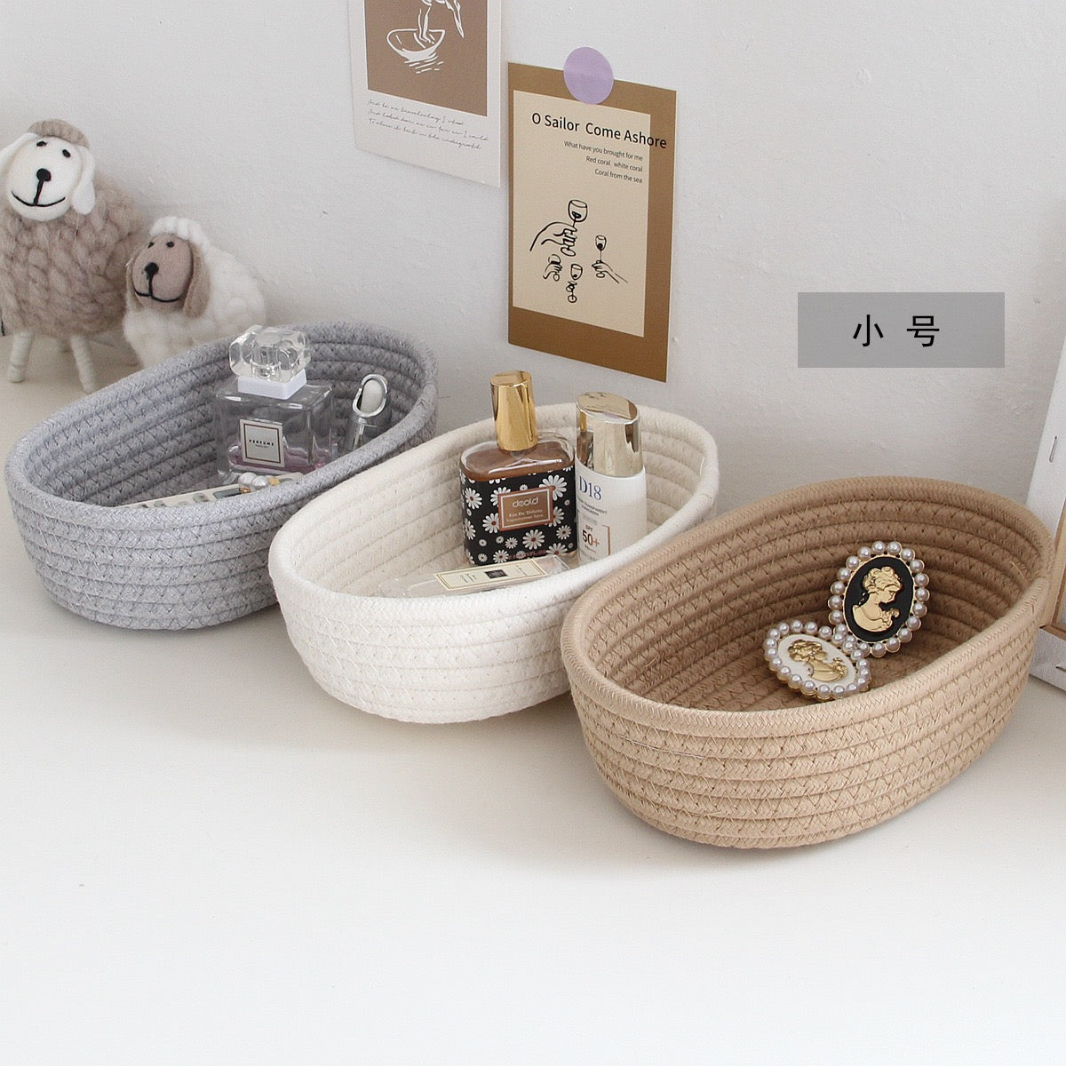 Multifunctional Rope Style Storage Basket