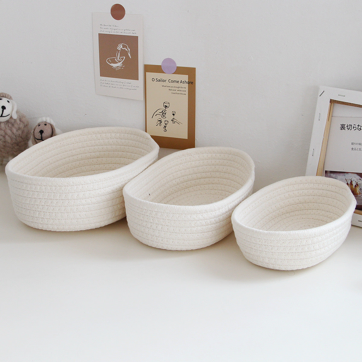 Multifunctional Rope Style Storage Basket