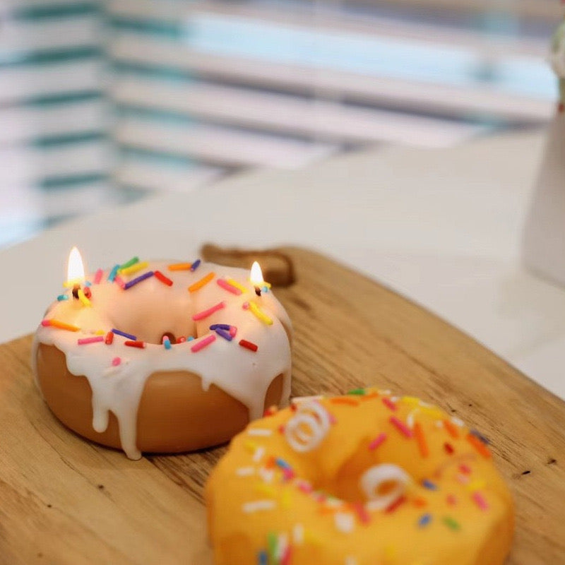 Donut Shape Scented Candle