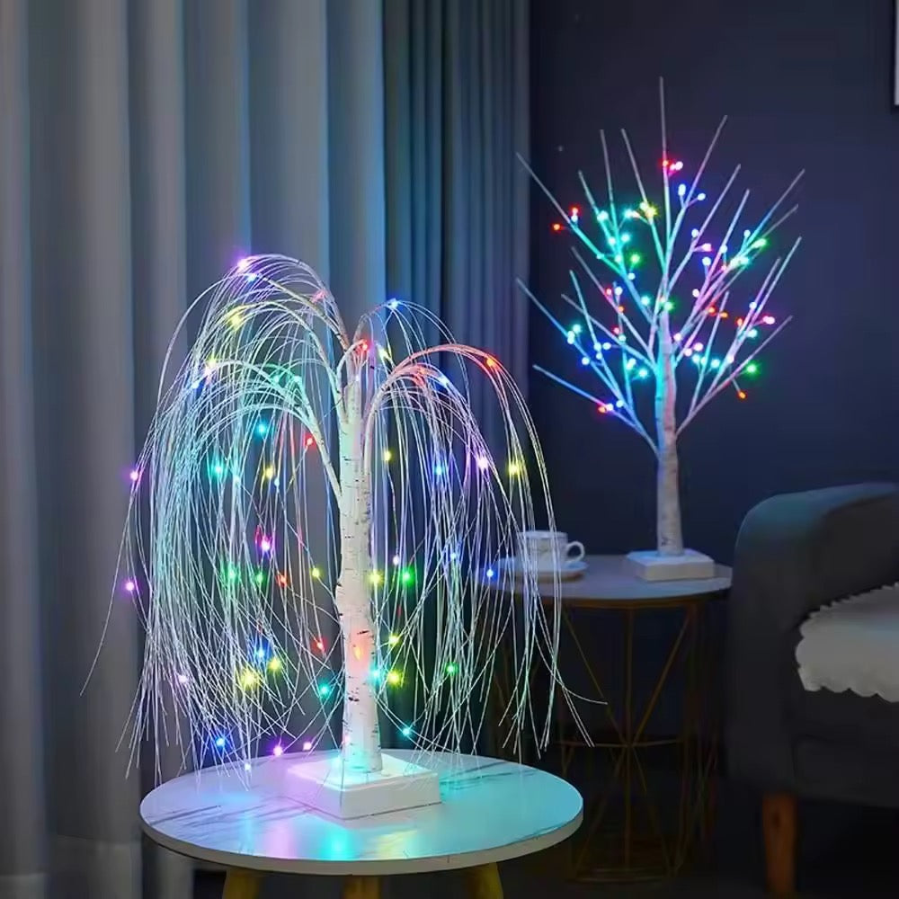 Willow LED Tree Light 1pc Multi Color Desktop Decoration