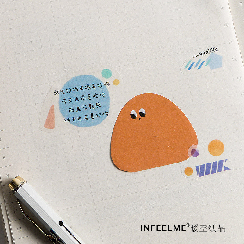 30 Pages Cute Cloud Sticky Notes