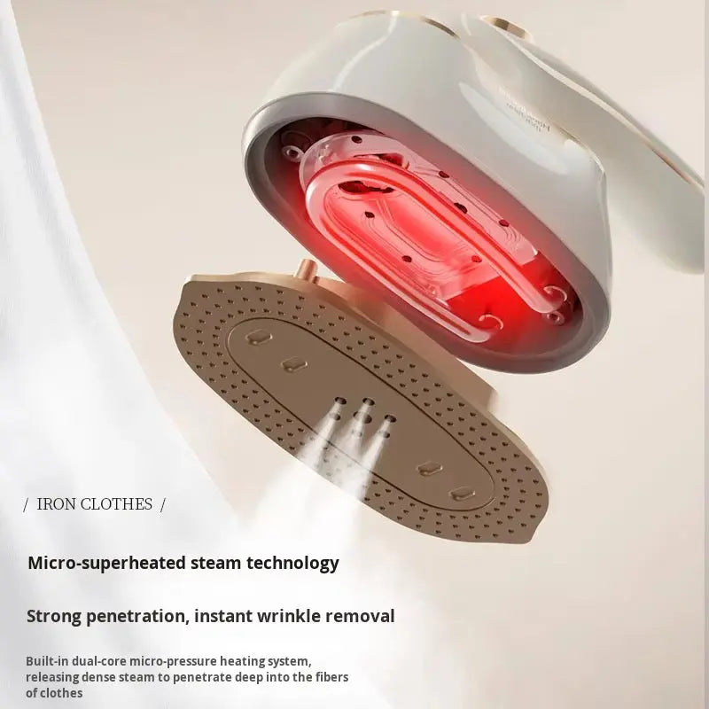 2-in-1 Handheld Steam & Dry Iron