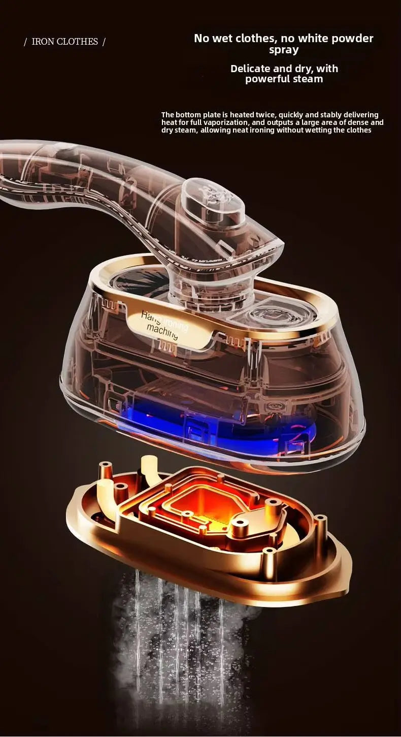 2-in-1 Handheld Steam & Dry Iron