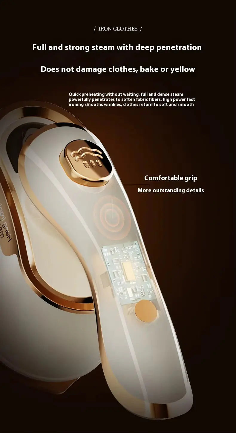 2-in-1 Handheld Steam & Dry Iron
