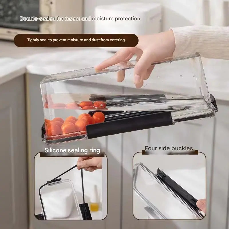 Slim Airtight Pasta & Pantry Storage Container
