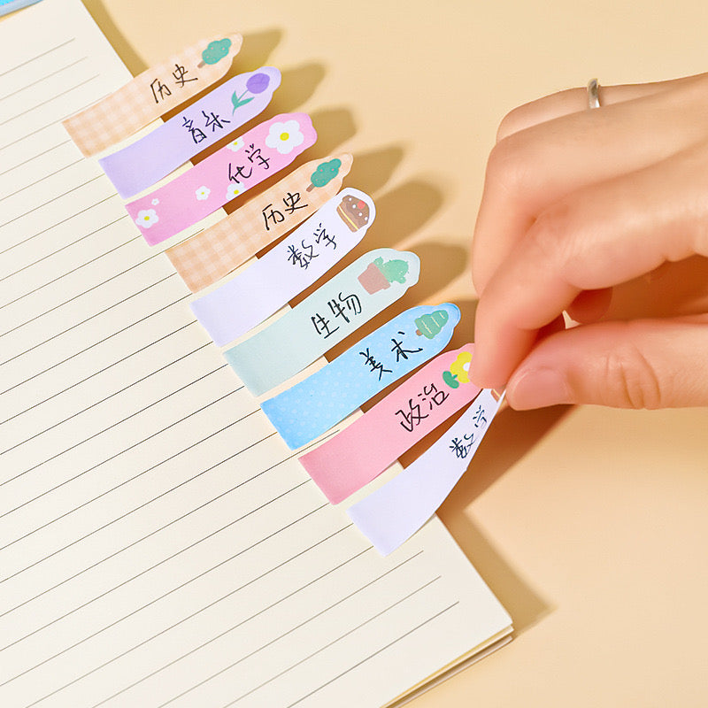 120 Sheets Kawaii Cartoon Self Sticky Notes