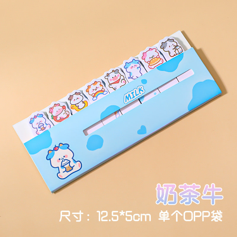 120 Sheets Kawaii Cartoon Self Sticky Notes