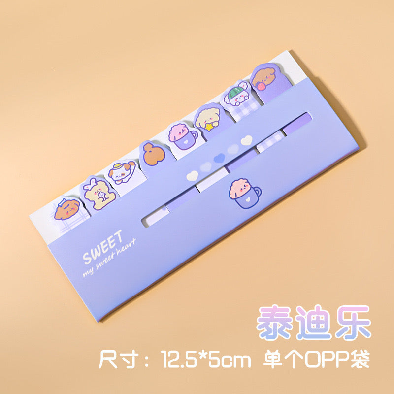 120 Sheets Kawaii Cartoon Self Sticky Notes