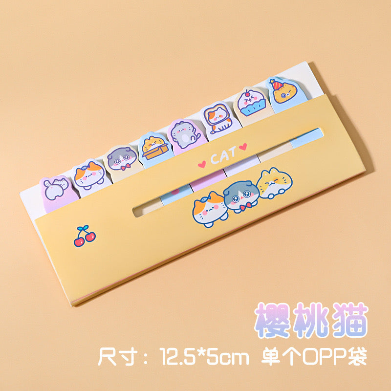 120 Sheets Kawaii Cartoon Self Sticky Notes