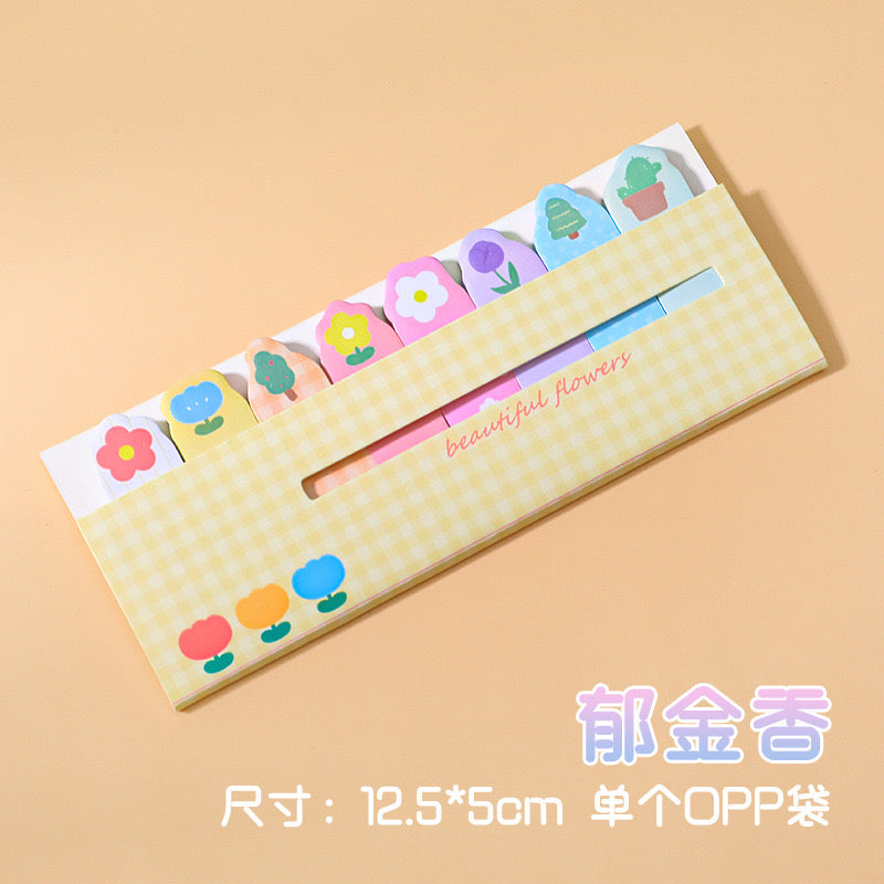 120 Sheets Kawaii Cartoon Self Sticky Notes